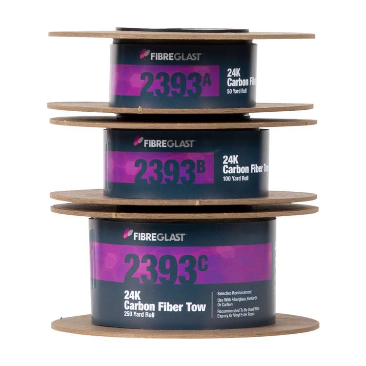 24k Carbon Fiber Tow Same Day Shipping Fibre Glast